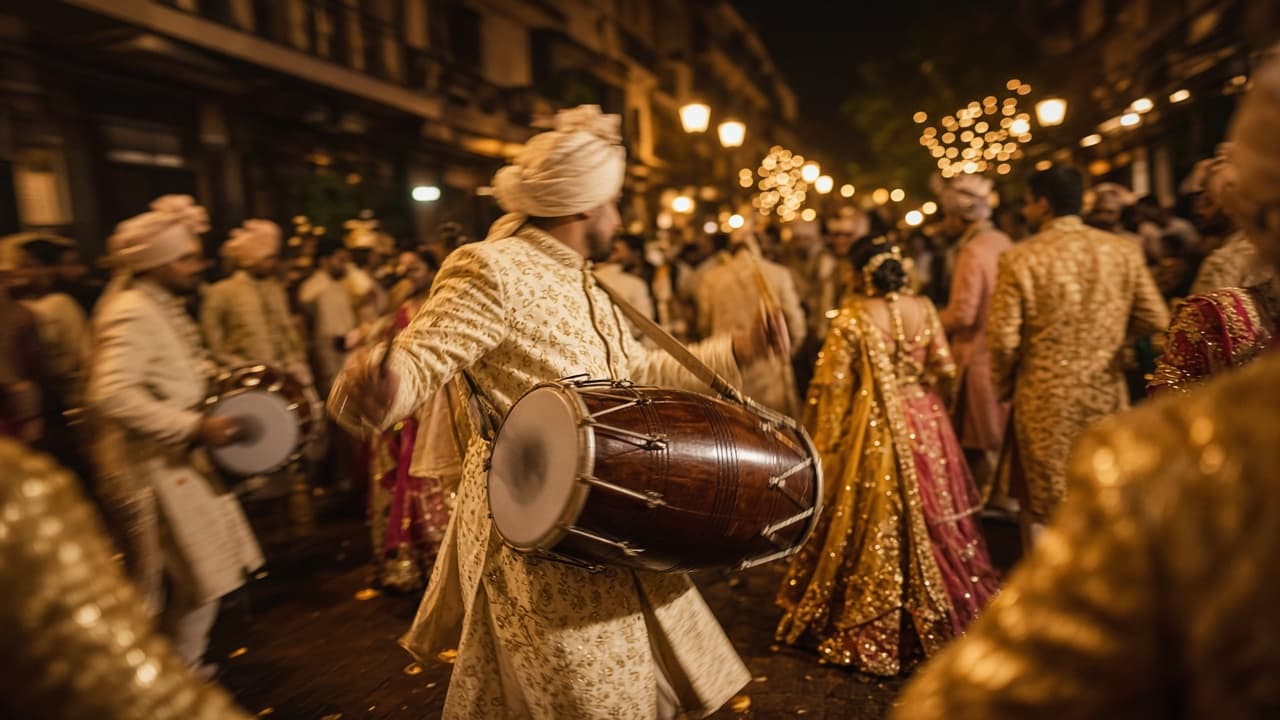 Evening baraat