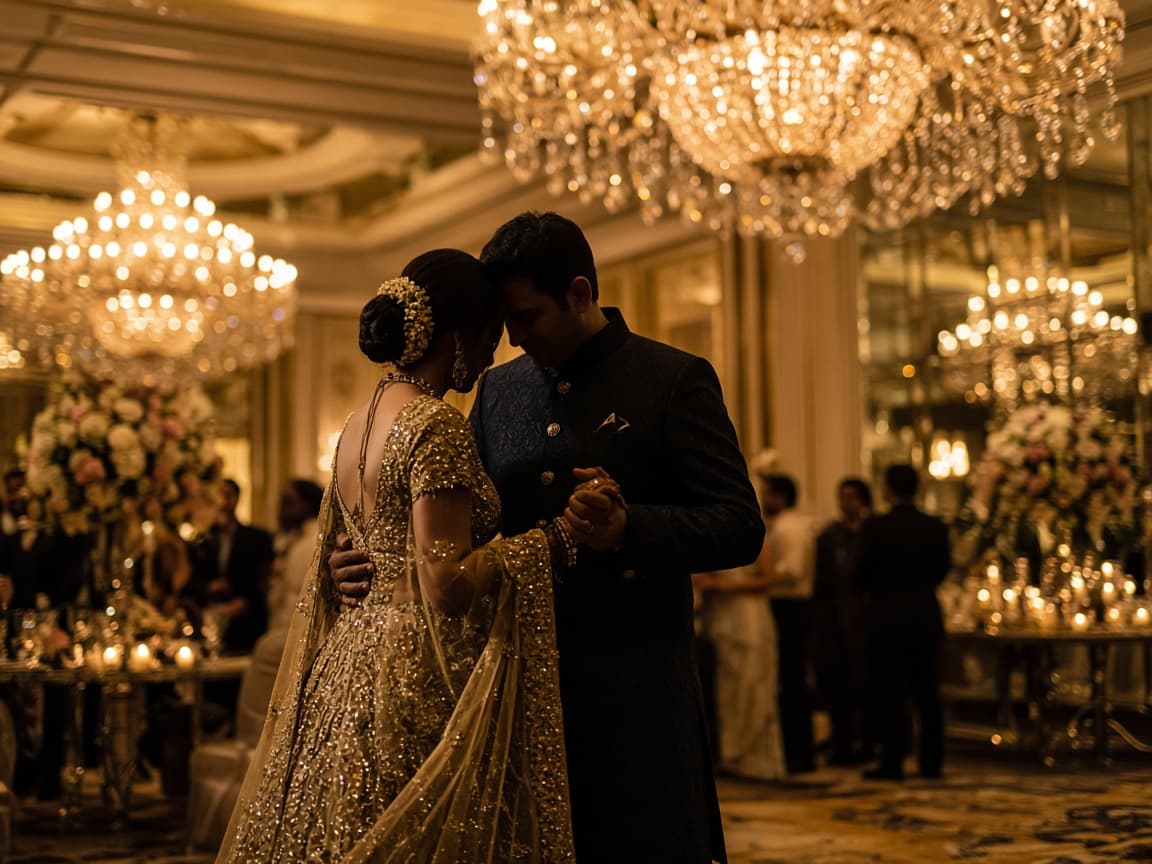 Sangeet reception dance